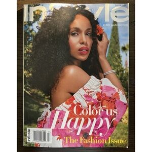In Style Magazine Kerry Washington The Fashion Issue March 2020